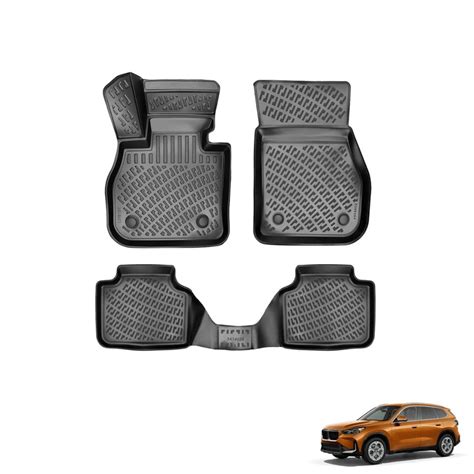 Fits Bmw X U Car Rubber Floor Mats All Weather High Tech