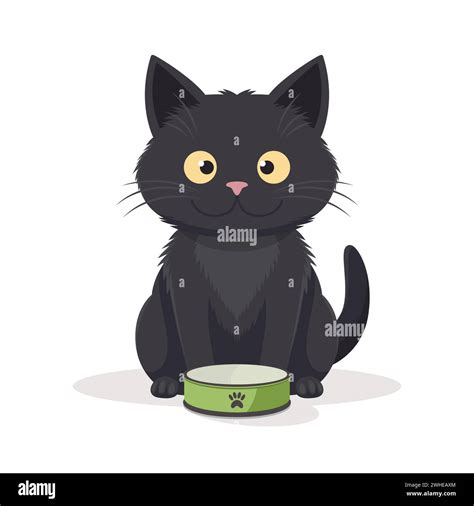 Black cat cartoon hi-res stock photography and images - Alamy