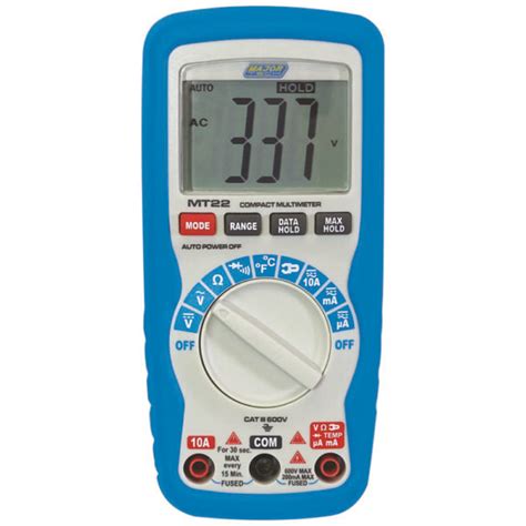 Major Tech Compact Multimeter Mt Arb Electrical Wholesalers