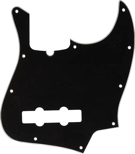 Amazon Fender Hole Contemporary Jazz Bass Pickguard Black