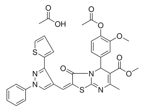 METHYL 2E 5 4 ACETYLOXY 3 METHOXYPHENYL 7 METHYL 3 OXO 2 1