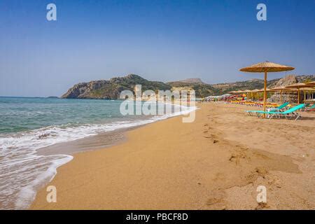 Tsambika O Tsiampika Spiaggia Con Sabbia Fine E Dorata Spiagge Pi