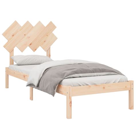 Vidaxl Bed Frame X Cm Single Bed Size Solid Wood Wood Factory