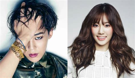 Kpop Fans Present Evidence That Bigbang S G Dragon Snsd S Taeyeon