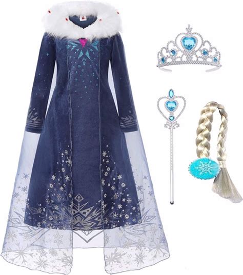 Het Betere Merk Elsa Frozen Prinsessenjurk Verkleedkleding