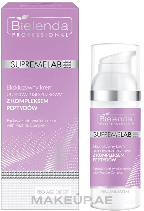 Exclusive Anti Wrinkle Cream With Peptide Complex Bielenda Professional