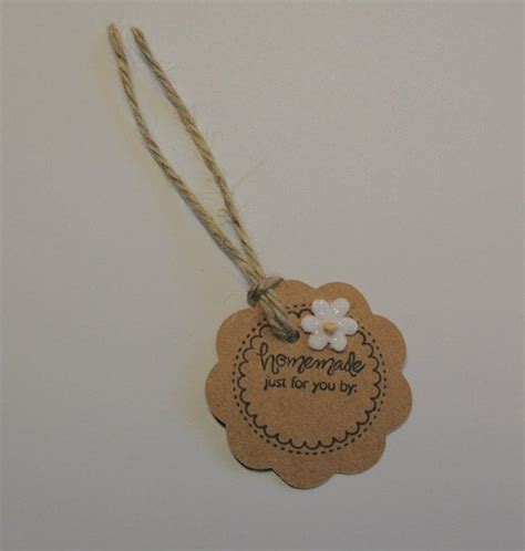 10 Tags Handmade Just For You By Merchandise Tags Tags From