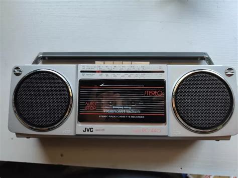 RARE JVC RC 440 Am Fm Sw Radio Cassette Player Recorder Boombox EUR 46