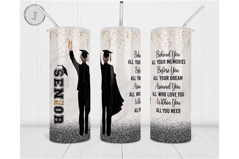 20oz Graduation Tumbler Class Of 2022 Graphic By Join29design