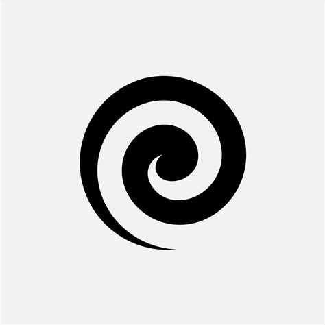 Spiral Icon Logo Vector Design Template Vector Art At Vecteezy