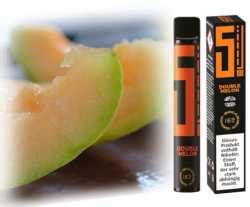 Double Melon 5EL Wassermelone Honigmelone Einweg E Zigarette 16mg 0mg