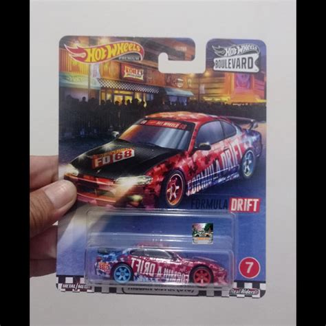 Jual Hot Wheels Boulevard Nissan Silvia S15 Formula Drift Premium Limited Kota Bogor