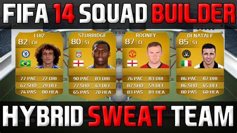 Fifa Ultimate Team Squad Builder K K Bpl Serie A