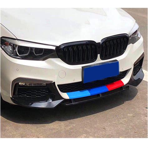 Get Bmw G30 G31 M Sport Front Bumper Splitter Carbon Fiber For Bmw Ahacarbon