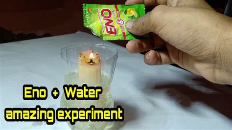 Eno Water Experiment Amazing Reaction With Eno Youtube