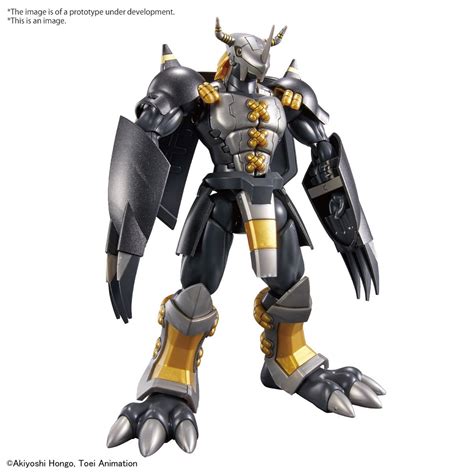 Digimon Adventure Black Wargreymon Figure Rise Standard Model Kit