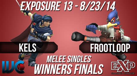 Exposure Kels Sheik Fox Marth Vs Frootloop Falco Melee