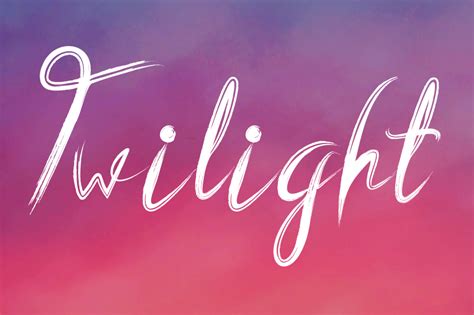 Twilight Font Dafont