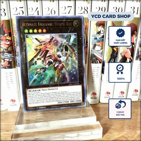 Thẻ bài yugioh chính hãng Ultimate Dragonic Utopia Ray Ultra Rare