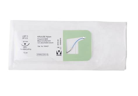 Kruuse Nylon Suture Usp 0 70 Cm Needle 30 Mm Rc