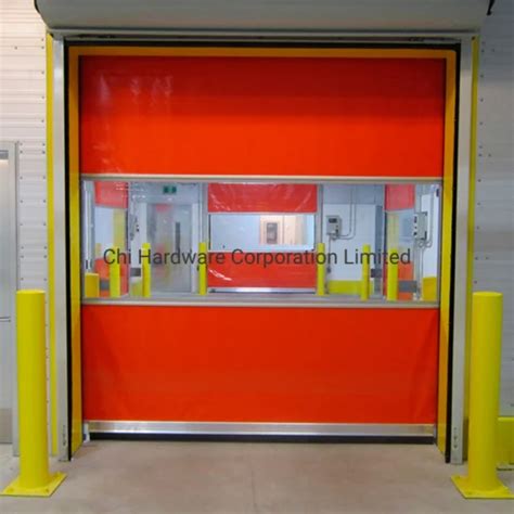 Industrial Automatic Overhead High Speed Fast Acting Rolling Shutter