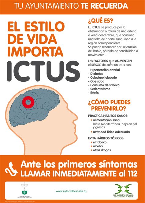 Campaña de concienciación con motivo del Día Mundial del Ictus en