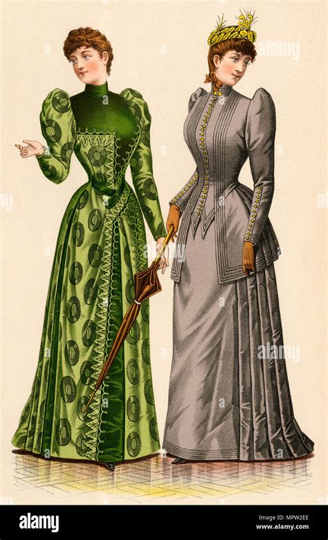 1890s fashion hi-res stock photography and images - Alamy