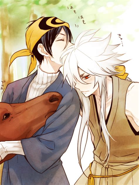 Mikazuki Munechika And Kogitsunemaru Touken Ranbu Drawn By Zuwai Kani