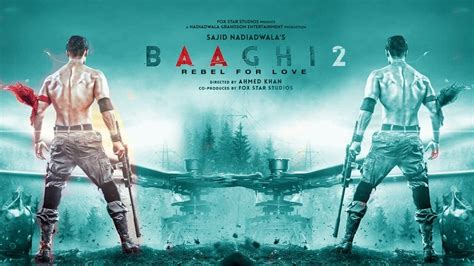 Baaghi 2 2018 Official First Look Teaser Trailer Tiger Shrooff Ahmed Khan Baaghi 2 Teaser