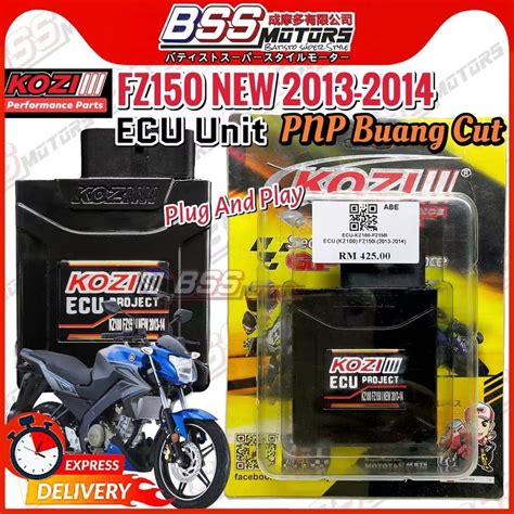 KOZI KZR Racing PNP ECU Unit Racing Yamaha FZ150i NEW 2013 2014 FZ150