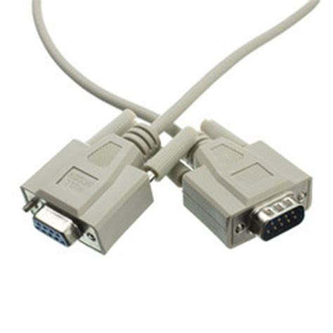 Cable DB9 M F Null Modem 25 Compatible Cable Inc