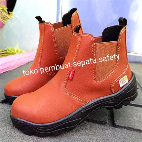 Jual Sepatu Safety Elastis King Skn Ujung Besi Keselamatan Kerja Pabrik