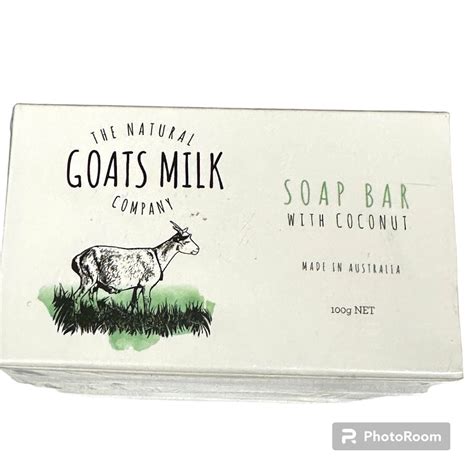 The Natural Goats Milk Company Soap Bar 3 Pack With Coconut New Sealed