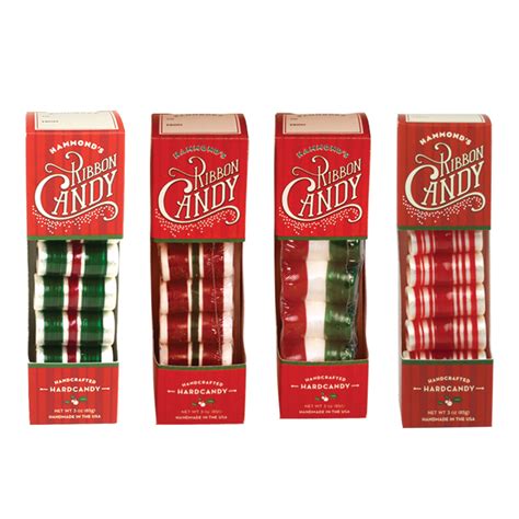 Ribbon Candy Assortment Clove Cherry Cinnamon And Natural Peppermi