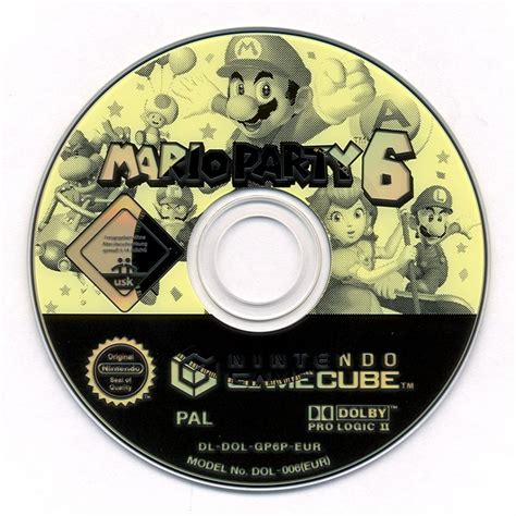 Mario Party 6 2004 GameCube Box Cover Art MobyGames