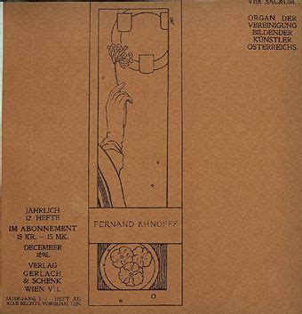 Ver Sacrum 1898 Feuilleton