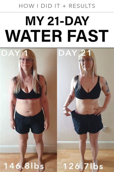 Fasting Before And After Results