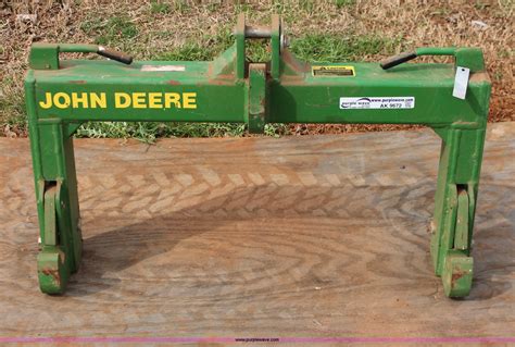 John Deere Three Point Quick Coupler Hitch In Jacksonville TX Item