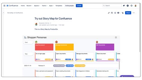 User Story Map For Confluence Productgo Agile User Story Map For Jira