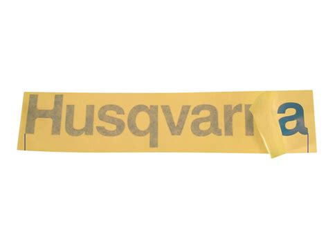 Naklejki ORYGINALNE naklejka Husqvarna na wahacz za 20.00PLN z MIŃSK ...