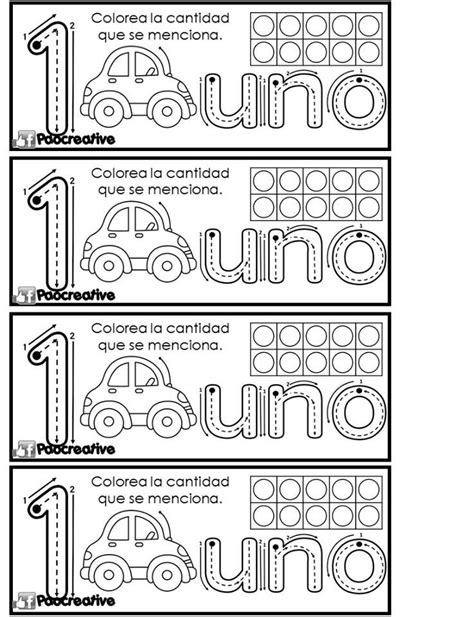 Fabulosas Fichas Para Repasar Los Números Del 1 Al 10 Material Didáctico Y Planeaciones Mate