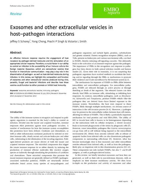 Ppt Extracellular Vesicles Role In Cancer Biology And Powerpoint