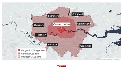 Ultra Low Emission Zone plans could cover most of London from 2023 with ...