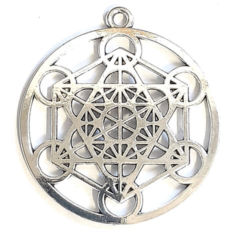 Grande Breloque Pendentif M Daille Argent E Cube De M Tatron Cm