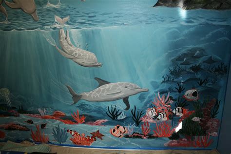 Bawden Fine Murals: Under the Sea Mural (still pics)