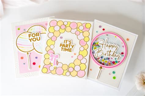 Birthday Card Ideas With Leica Palma - Spellbinders Blog