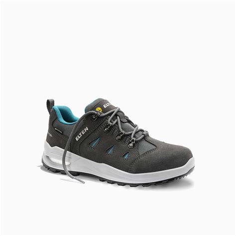 ELTEN Berufshalbschuh ENYA XXF GTX Grey Turquoise Low ESD O2 WR CI