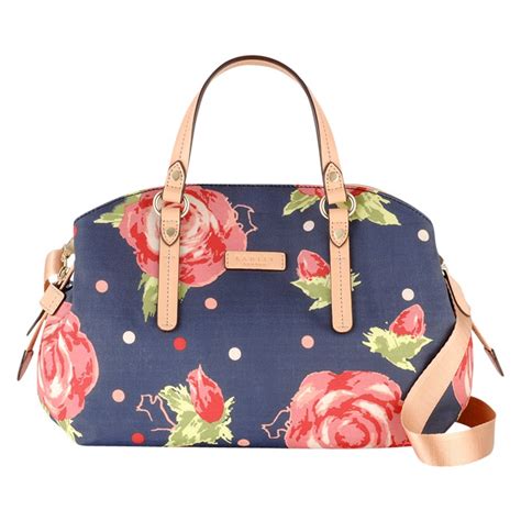 Radley Autumn Rose Medium Fabric Multiway Grab Bag In Blue Lyst