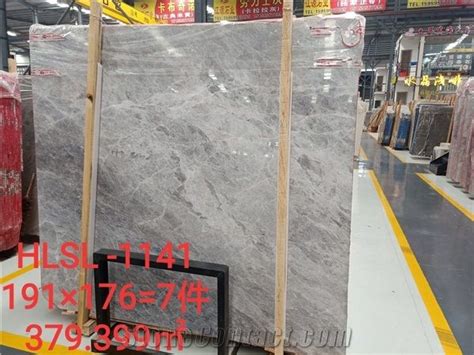 New Hermes Gray Marble Slabs For Floor From China Stonecontact