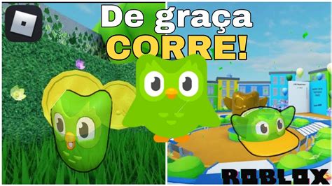 SKIN DE GRAÇA Como Pegar A Skin Do Duolingo De Graça No Roblox